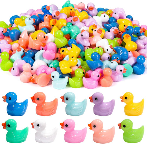 200pcs tiny rubber ducks - rubber,