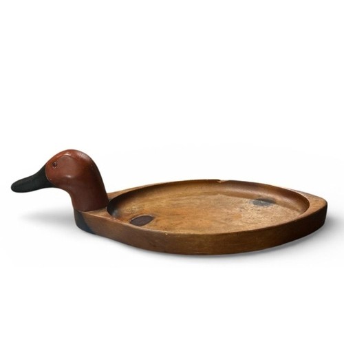 French broad river wooden duck - wooden,